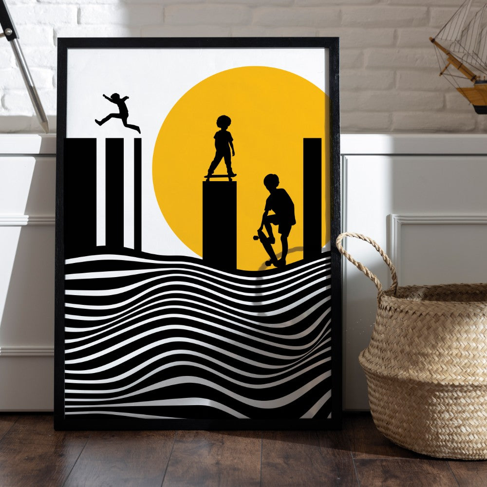 Rolling on the black tower