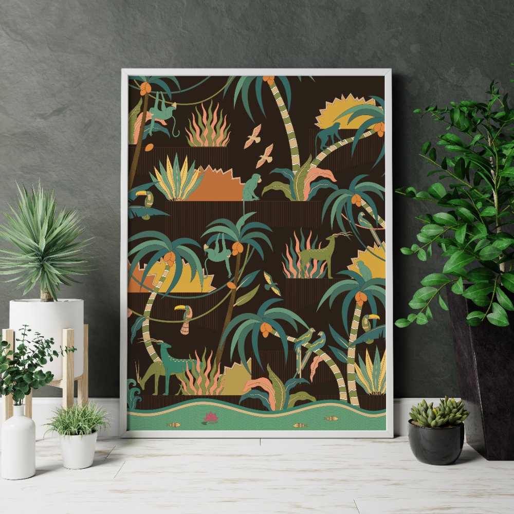 Utopian Jungle - Night view