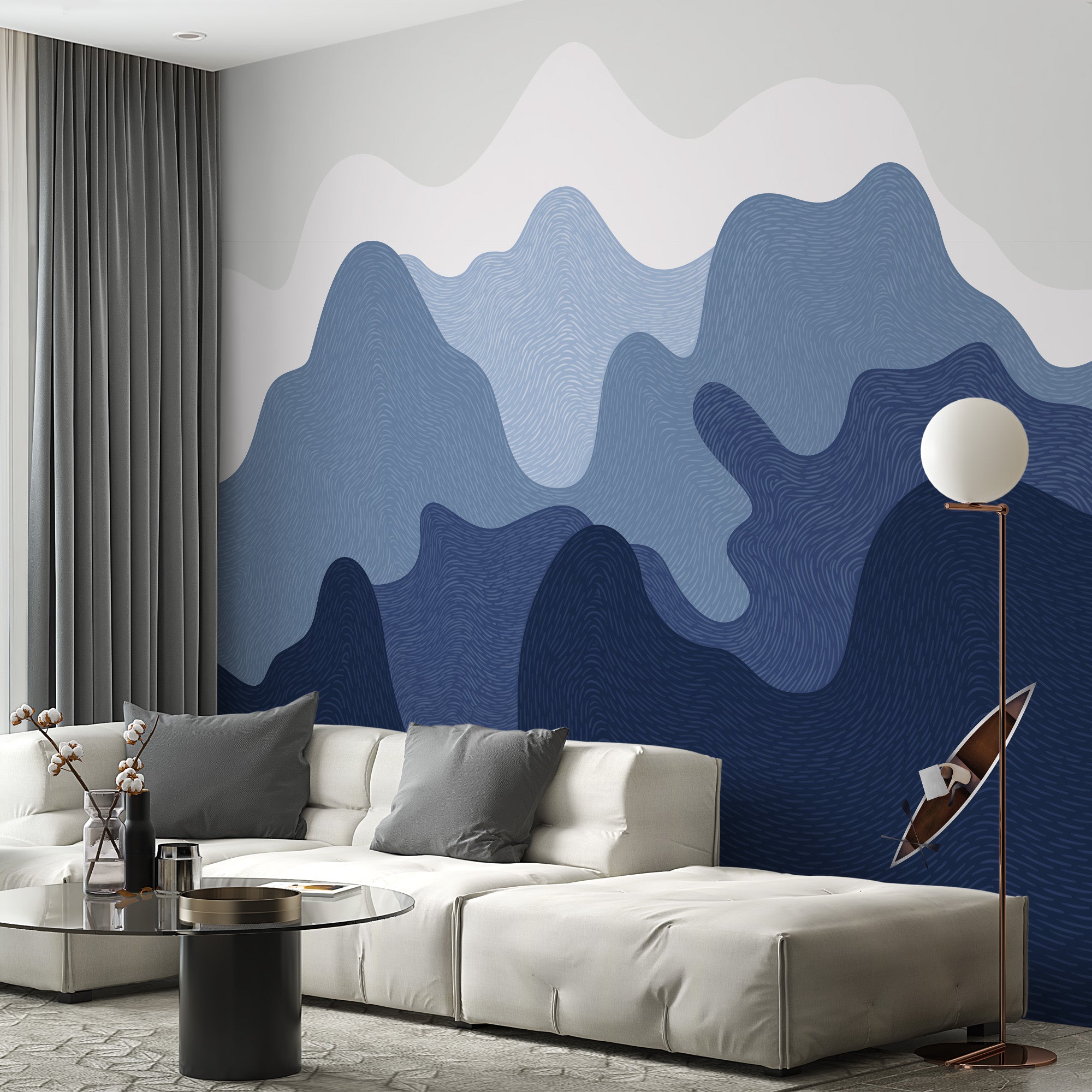 Sailing in the ocean