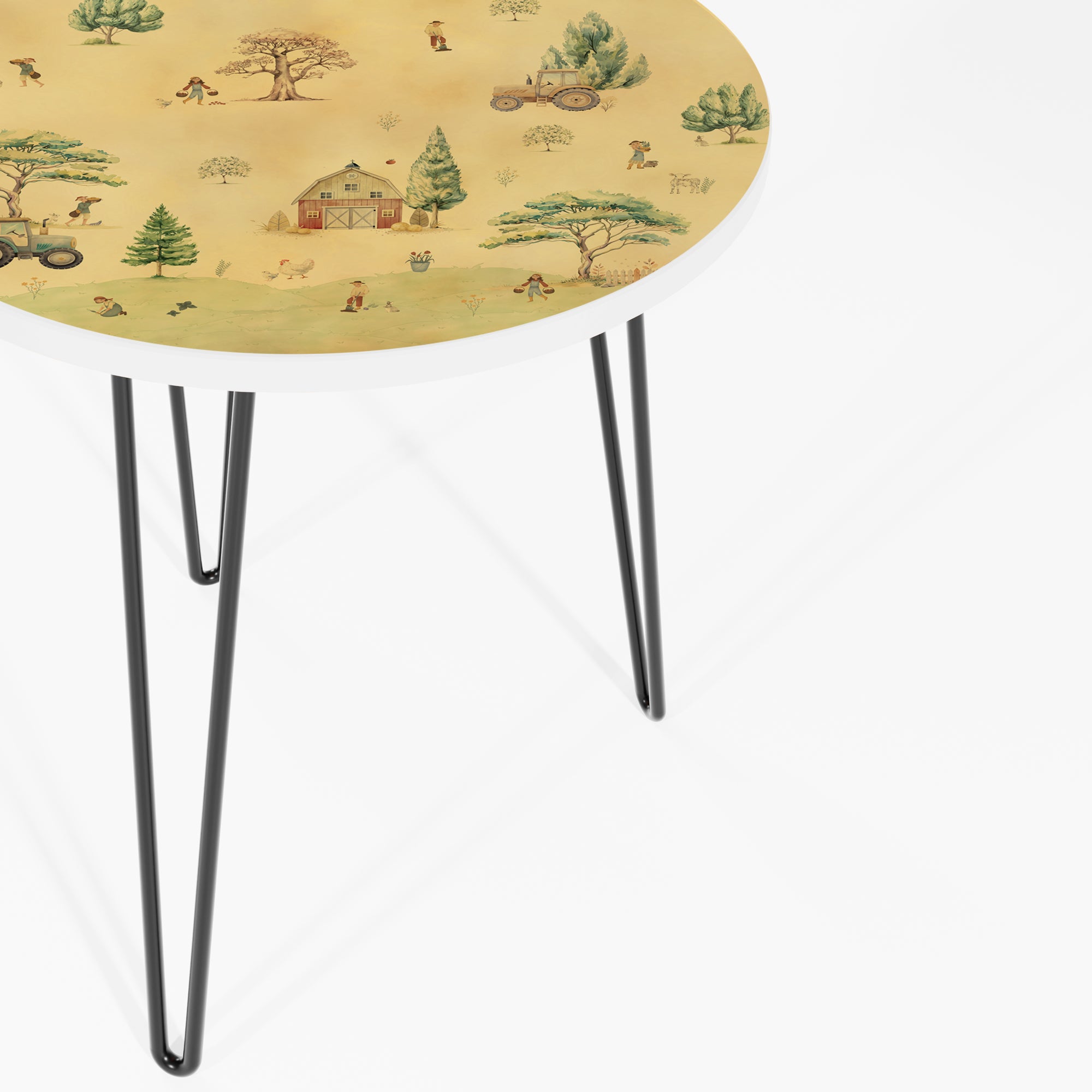 Sunlit Village Scenes Table