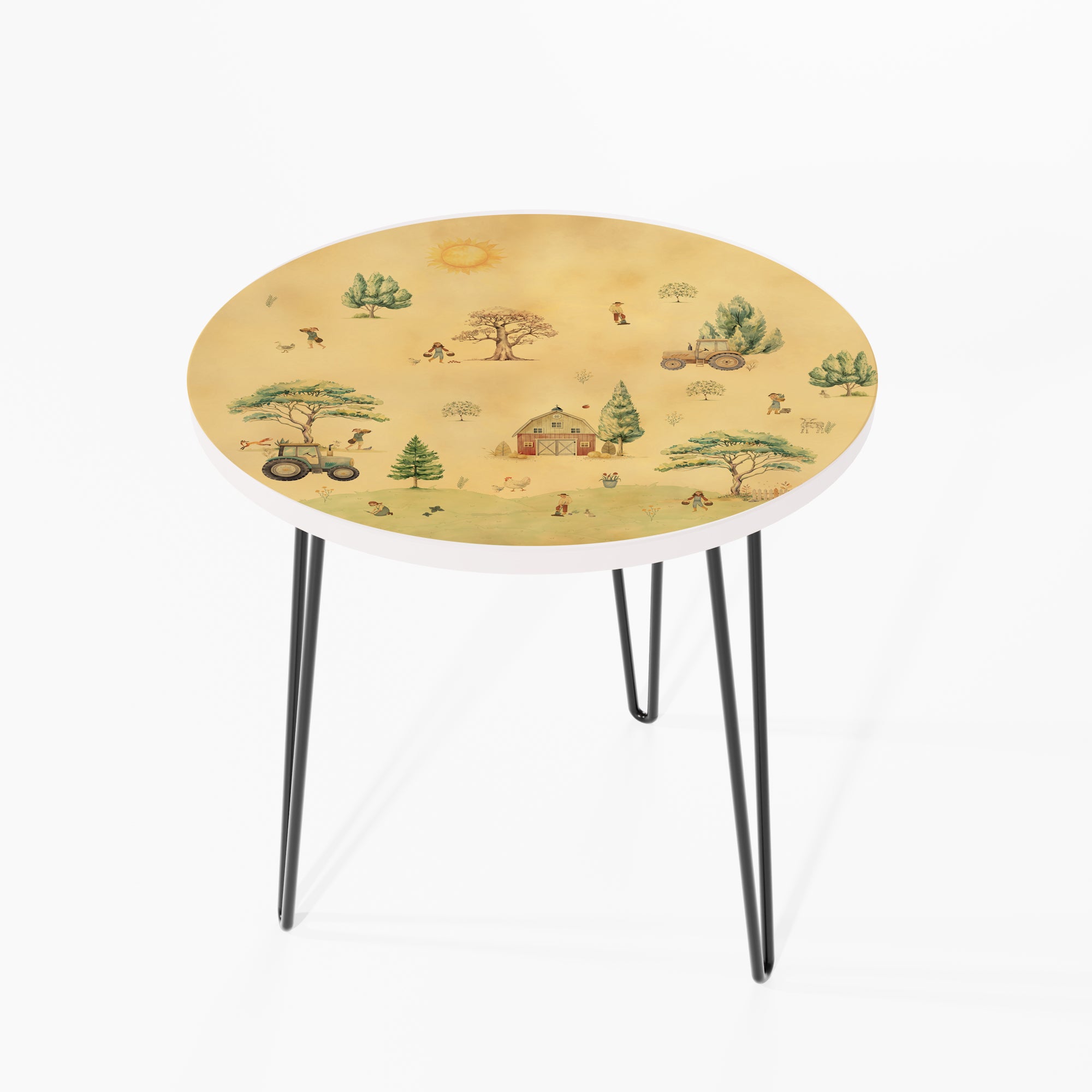 Sunlit Village Scenes Table