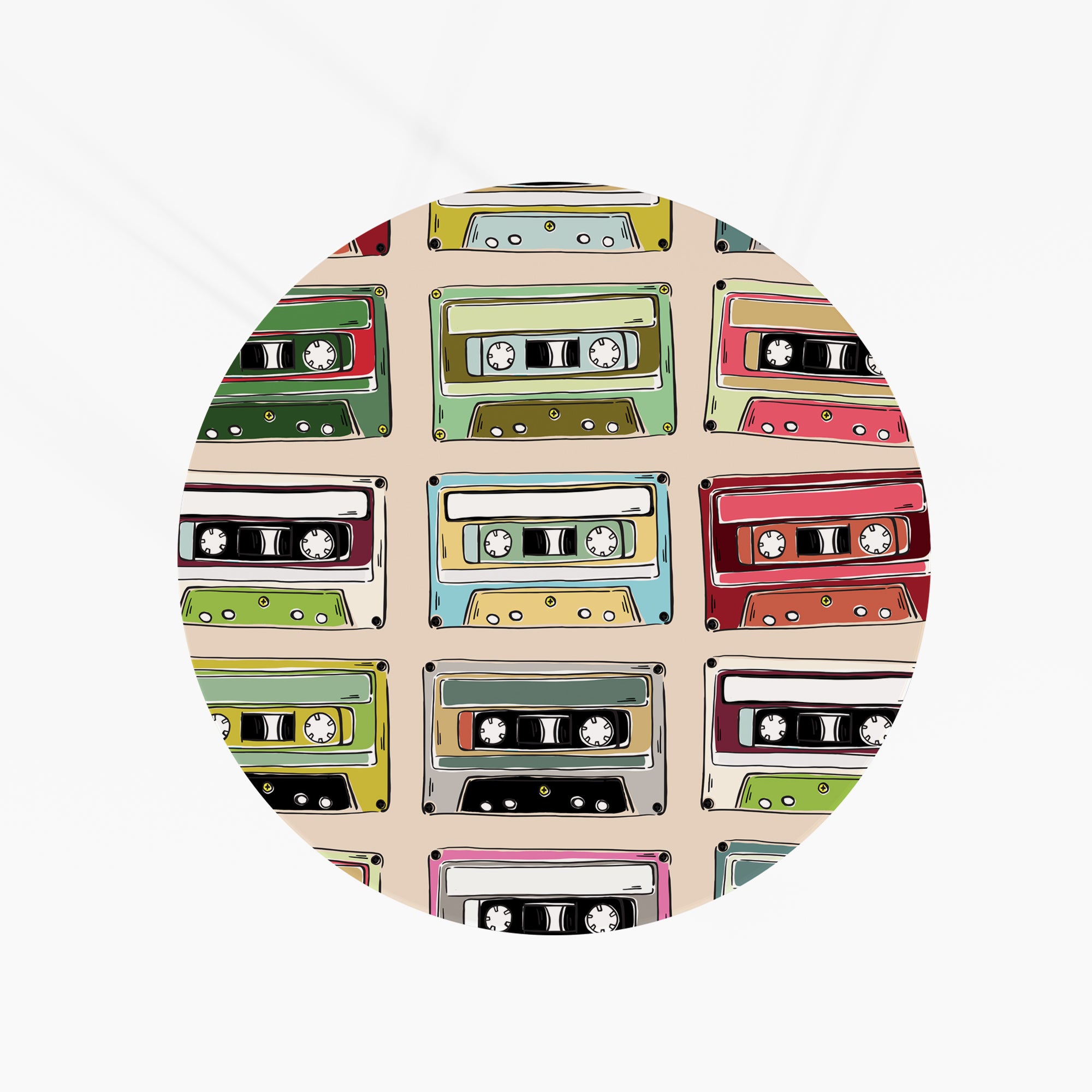 Colourful Mix tape table