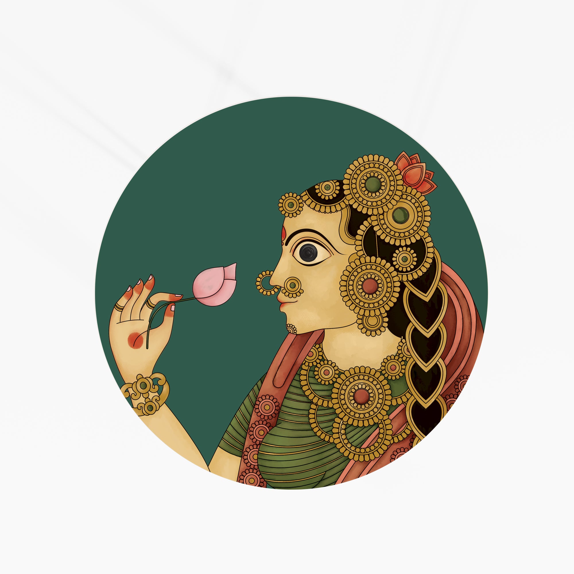 The Lotus Lady Table