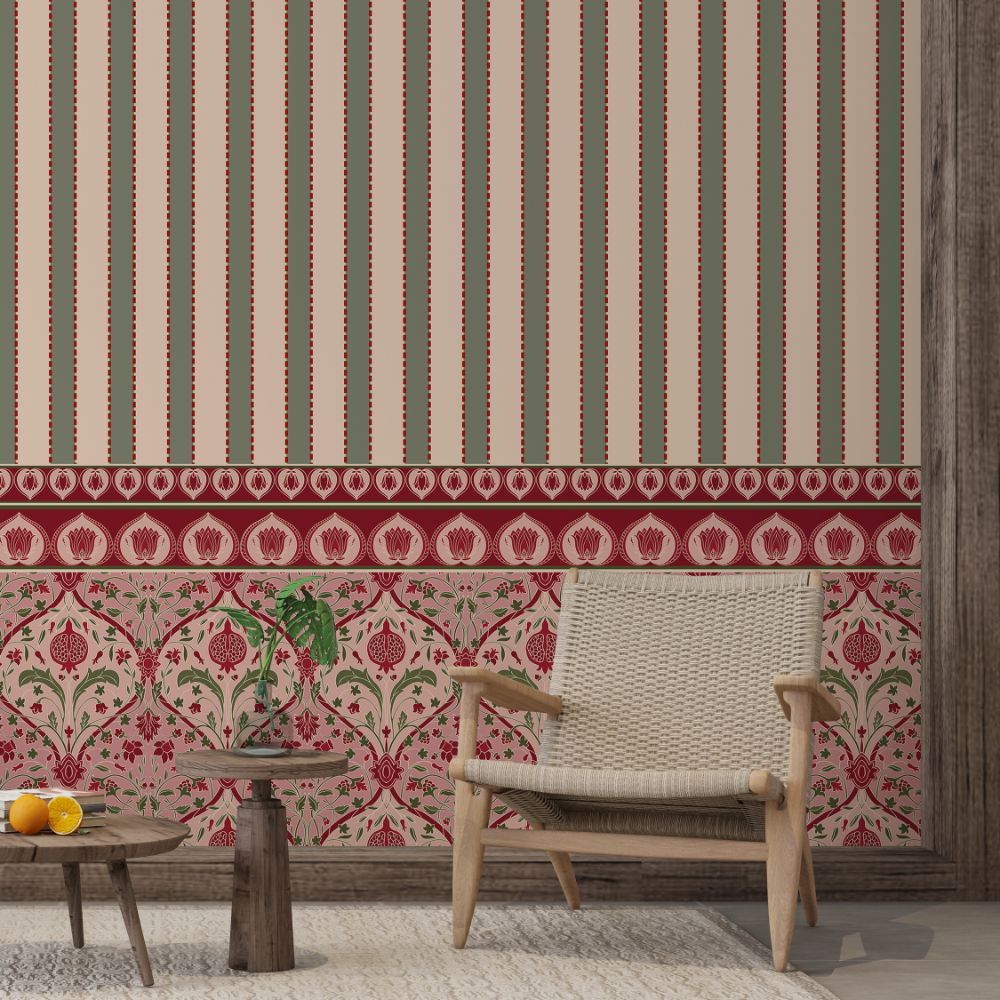 Pomegranate Farmland beautiful bedroom wallpaper