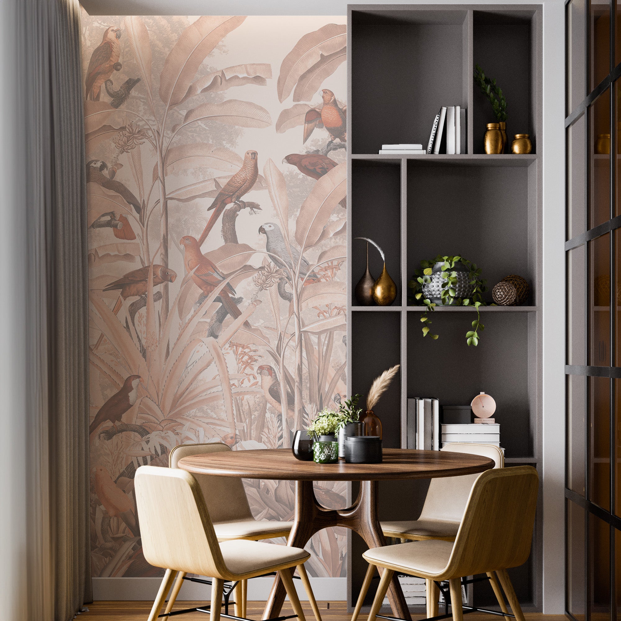 Flight in Pastel Tone Wallpaper