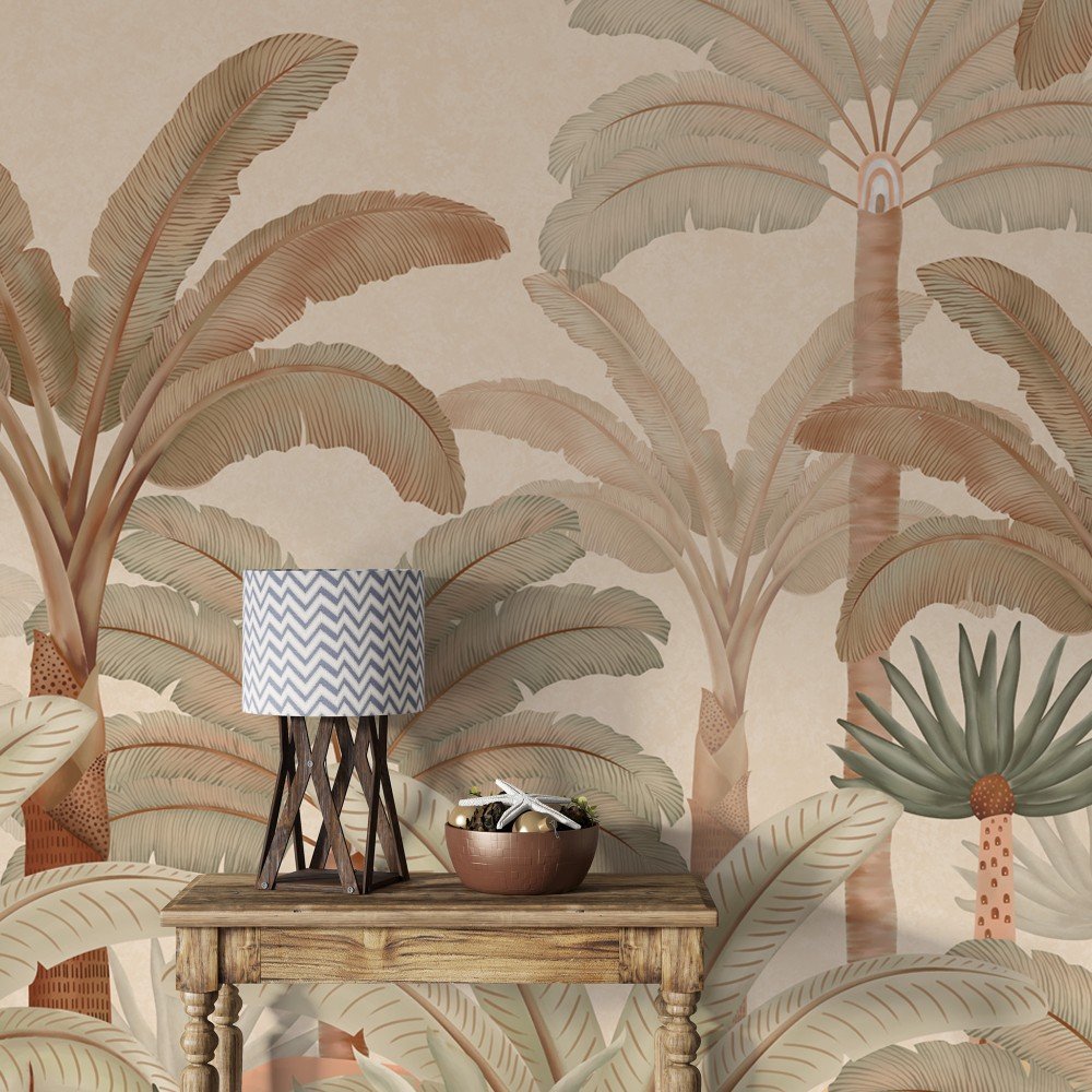 Warm Landscape luxury bedroom wallpaper