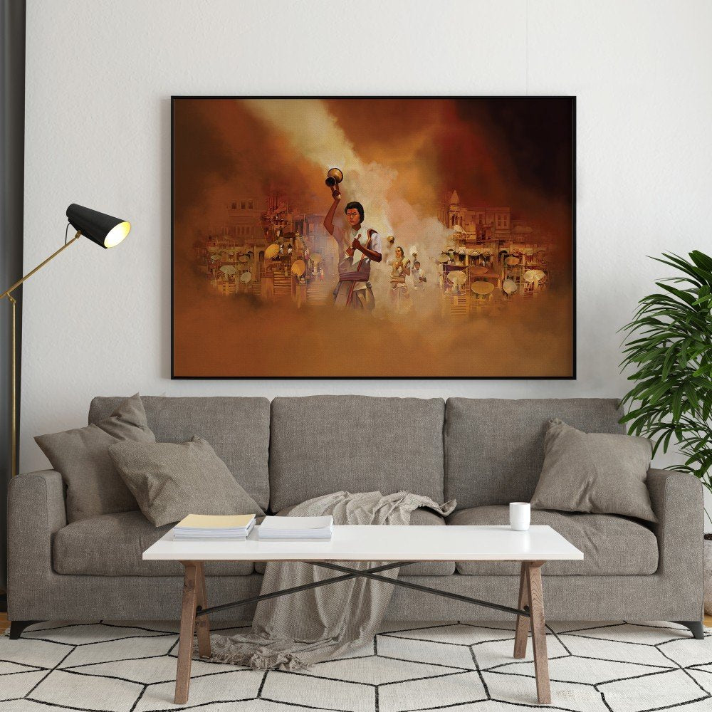 Pandits Performing Ganga Arti