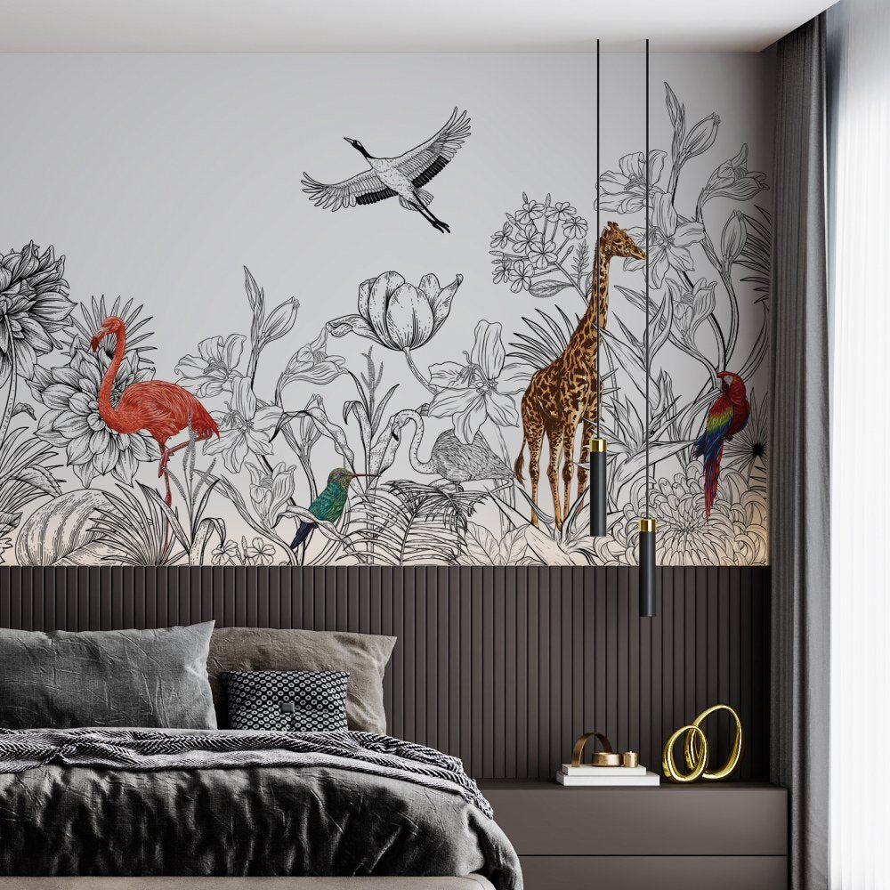 Abstract Journeys- Kids Room Wallpaper