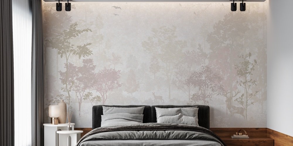 Whispers of Nature wallpaper for bedroom wall