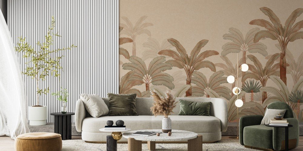 Warm Landscape luxury bedroom wallpaper