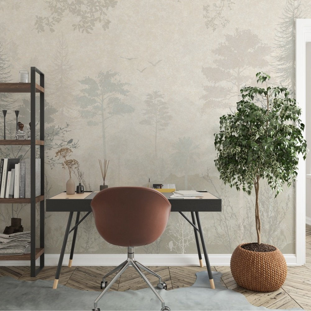 Elegant Simplicity modern bedroom wallpaper