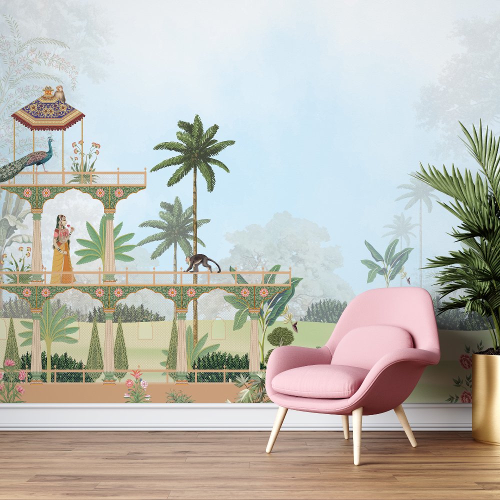 An evening at garden