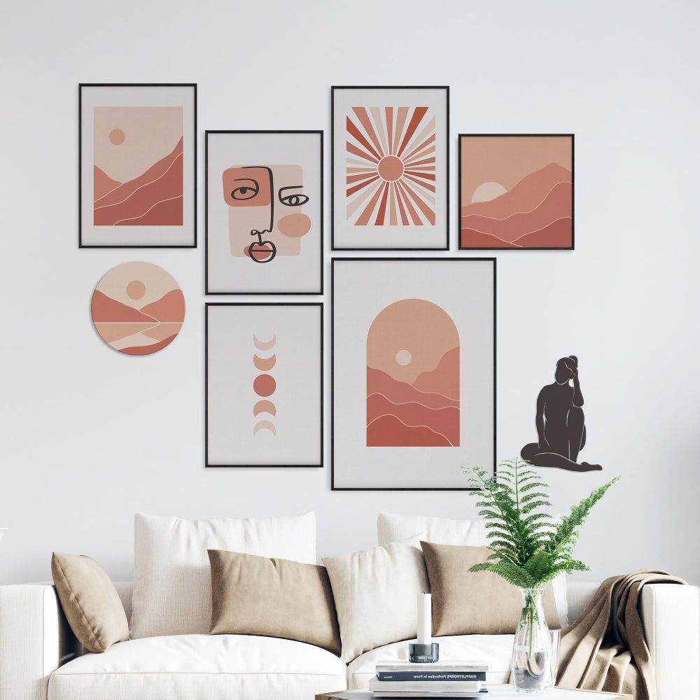 Boho Wall - Set of 7
