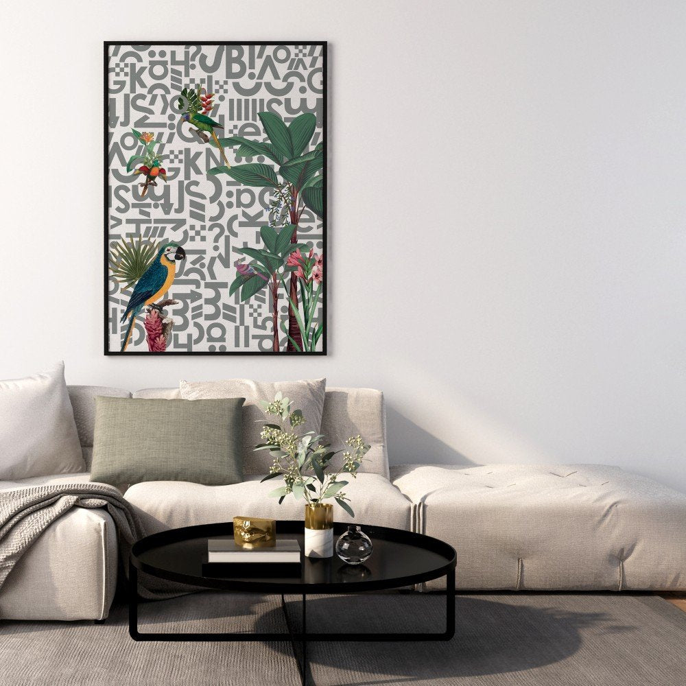 Alphabet Abstractions in canvas