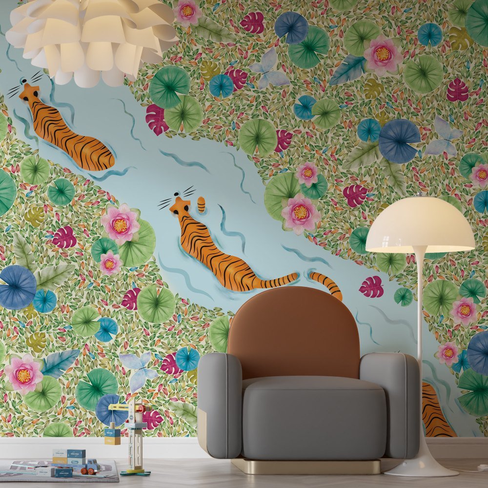 Sanctuary of Stripes Wallpaper