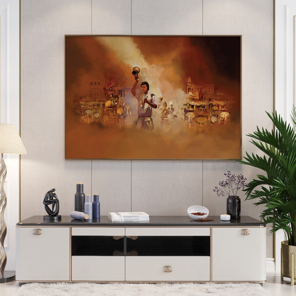 Pandits Performing Ganga Arti