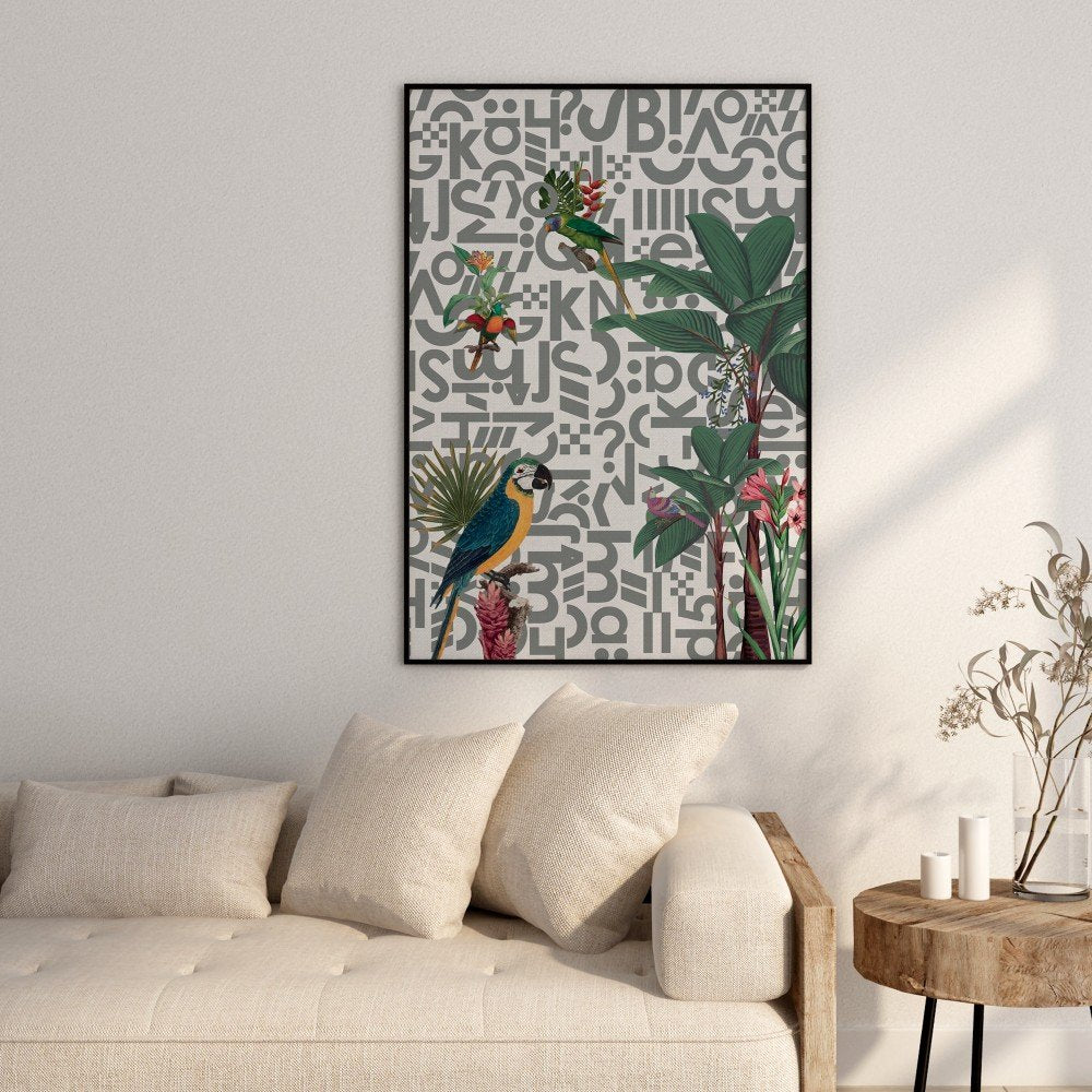 Alphabet Abstractions in canvas