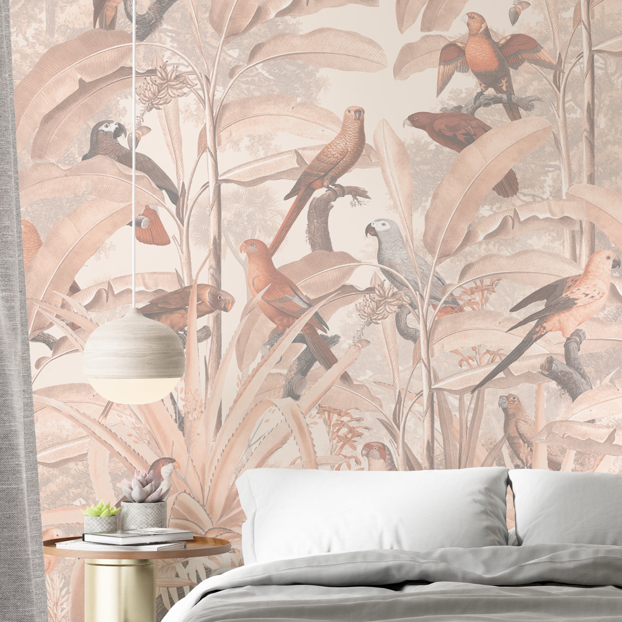 Flight in Pastel Tone Wallpaper