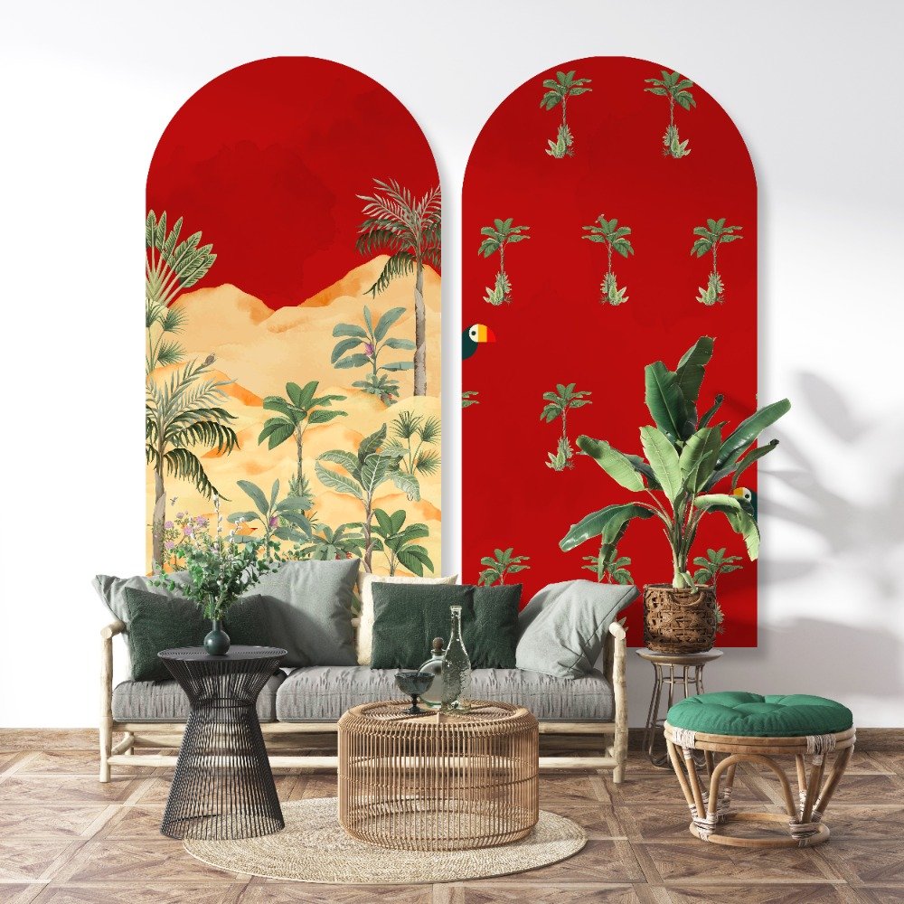 When the Sky is Red - Set of 2