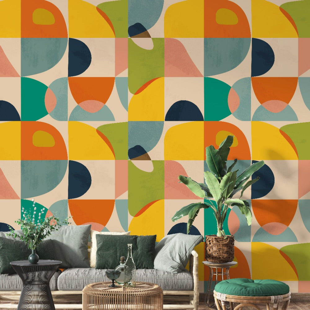 Clolor play on the wall