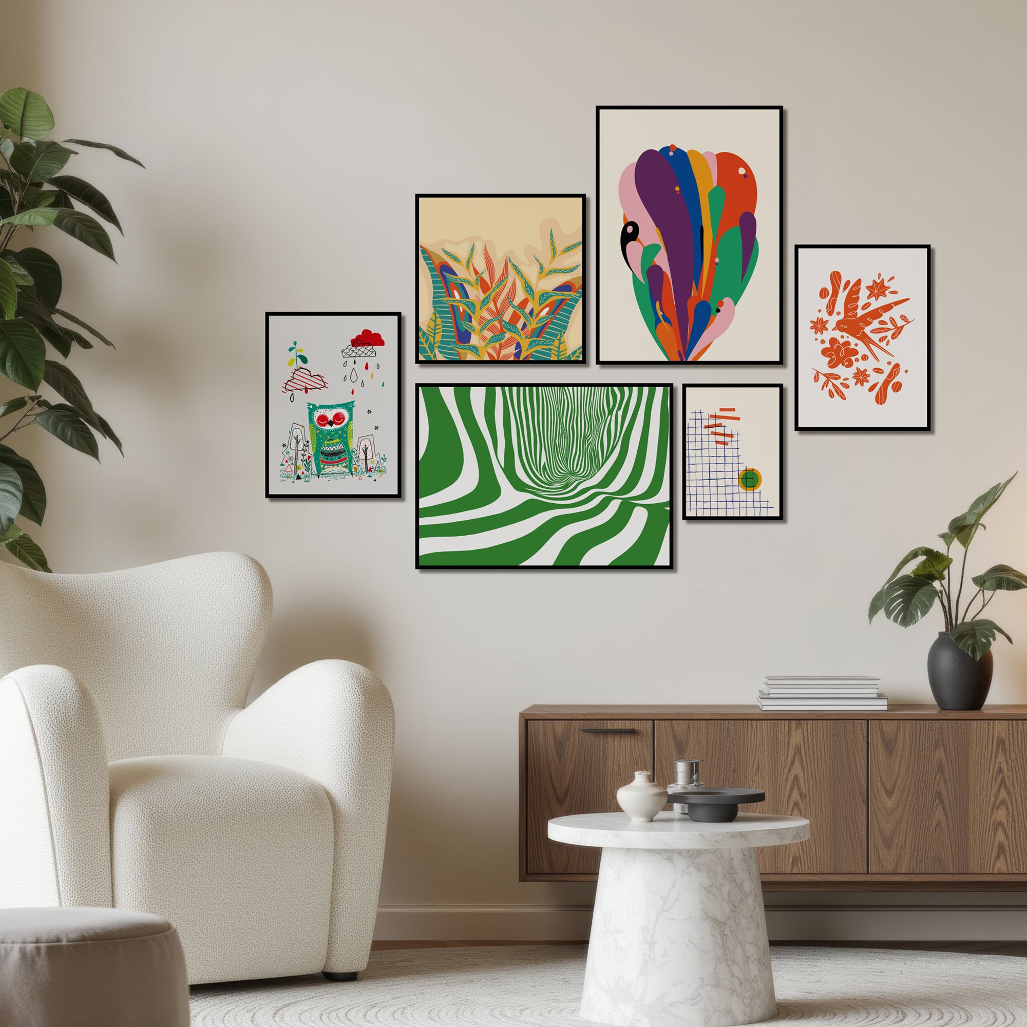 The Wall of Wonder - Set of 6