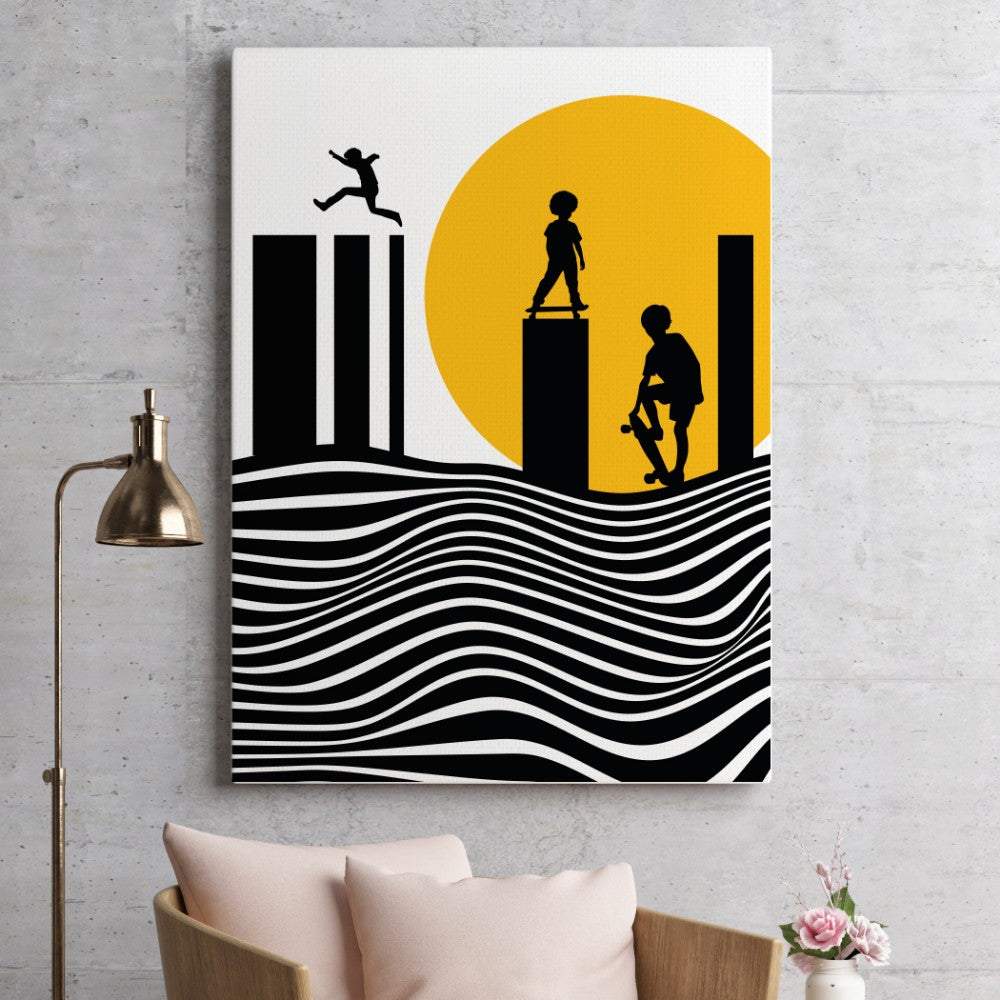 Rolling on the black tower