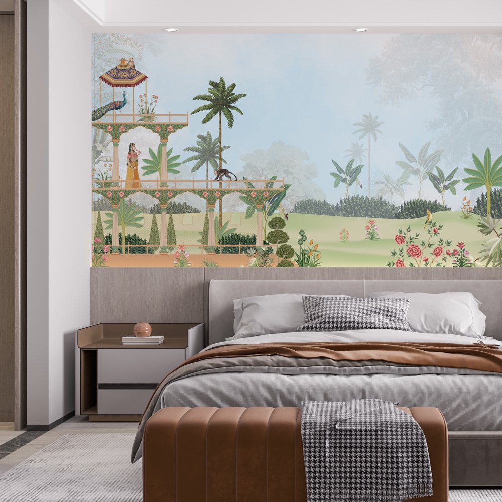 An evening at garden