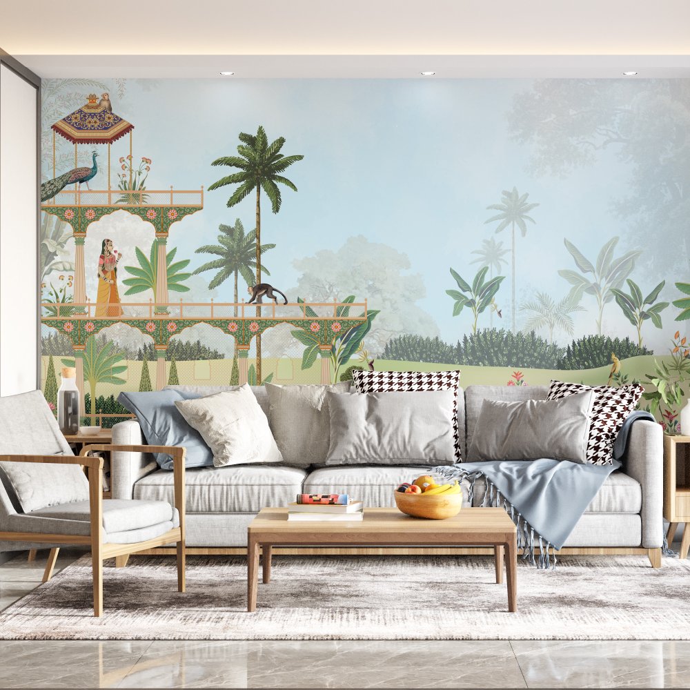 An evening at garden