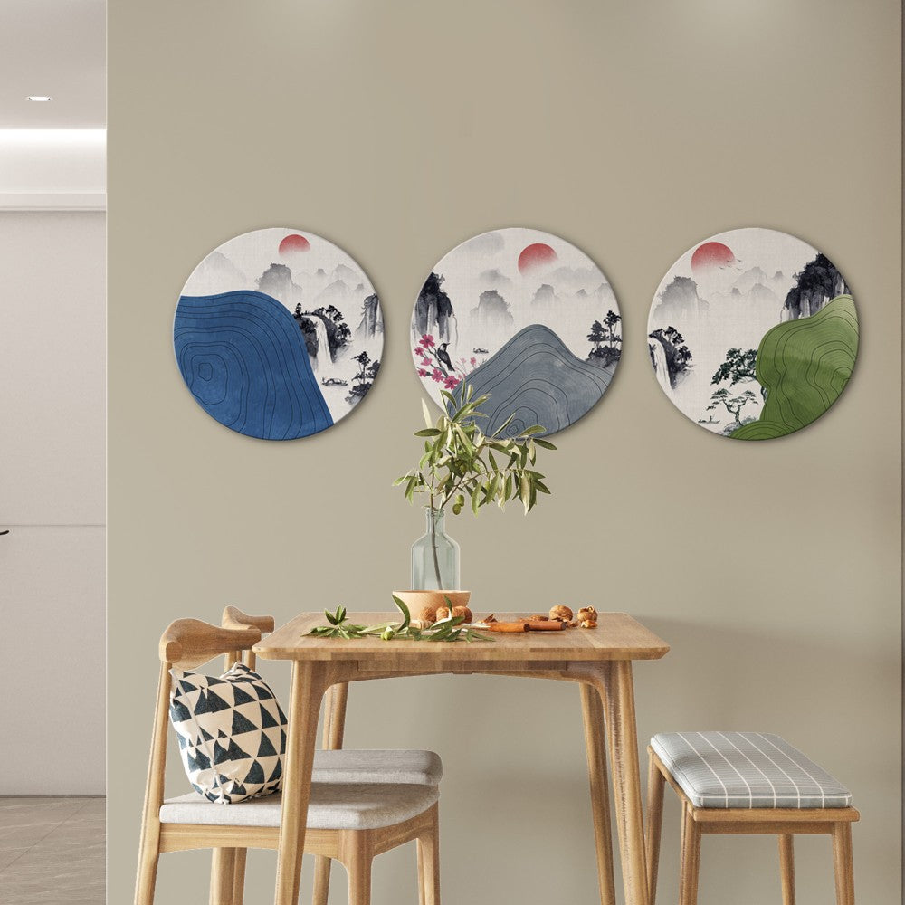 Japanese Ink Green - Round