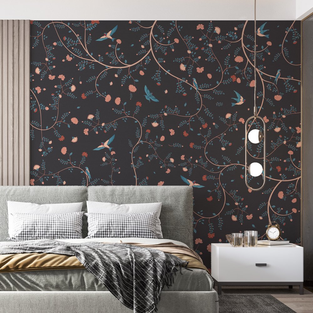 Winged Visitor - Black