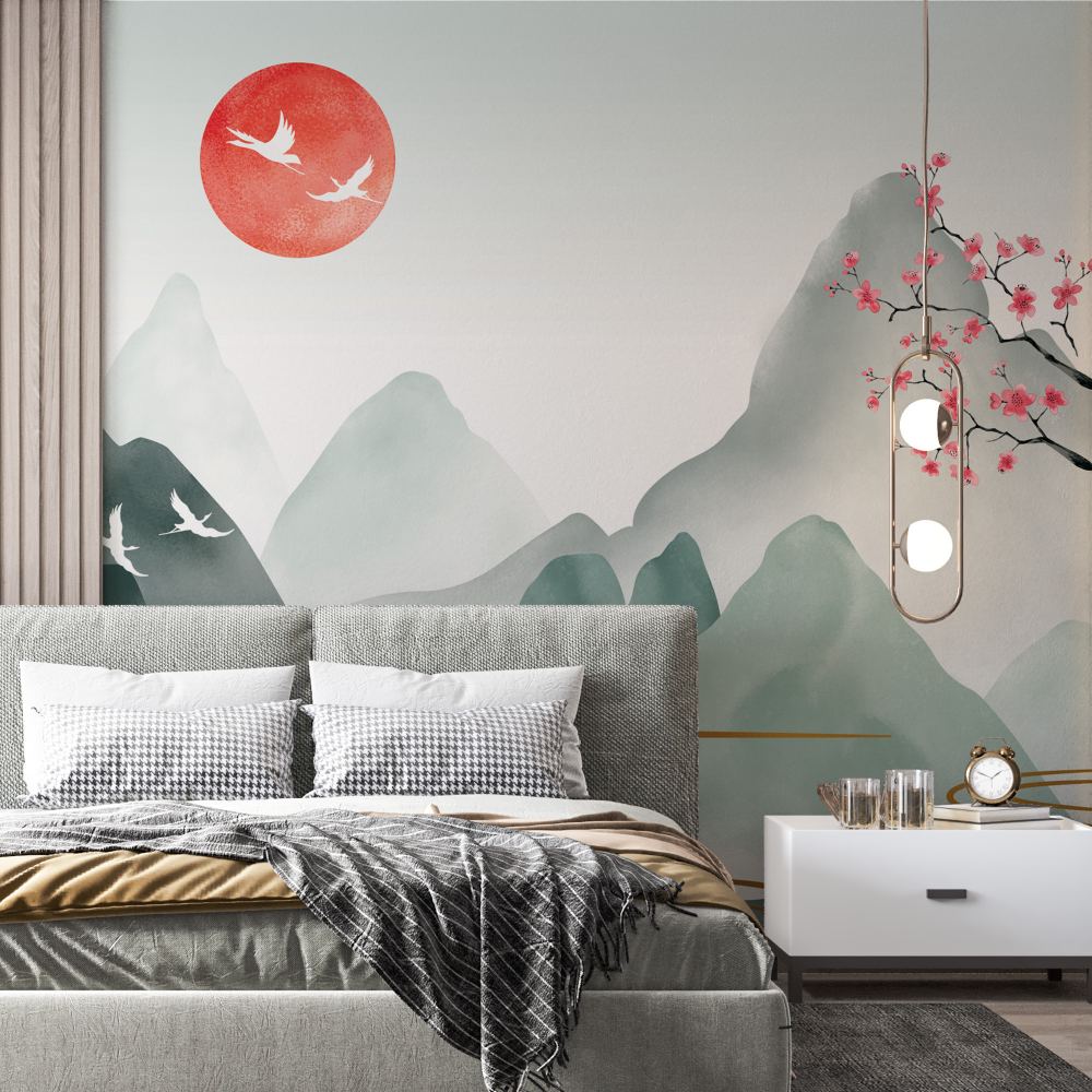 The Green Mountains Wallpaper Murals for Walls