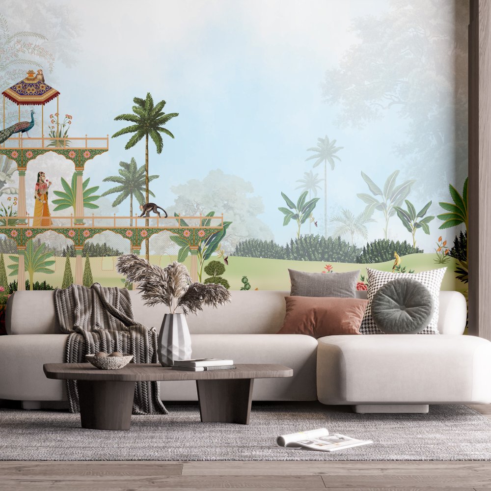 An evening at garden