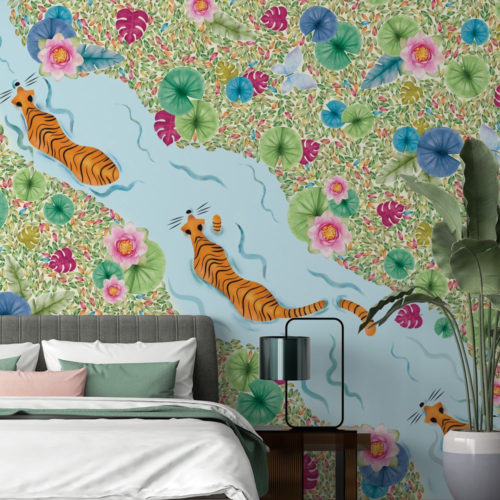 Sanctuary of Stripes Wallpaper