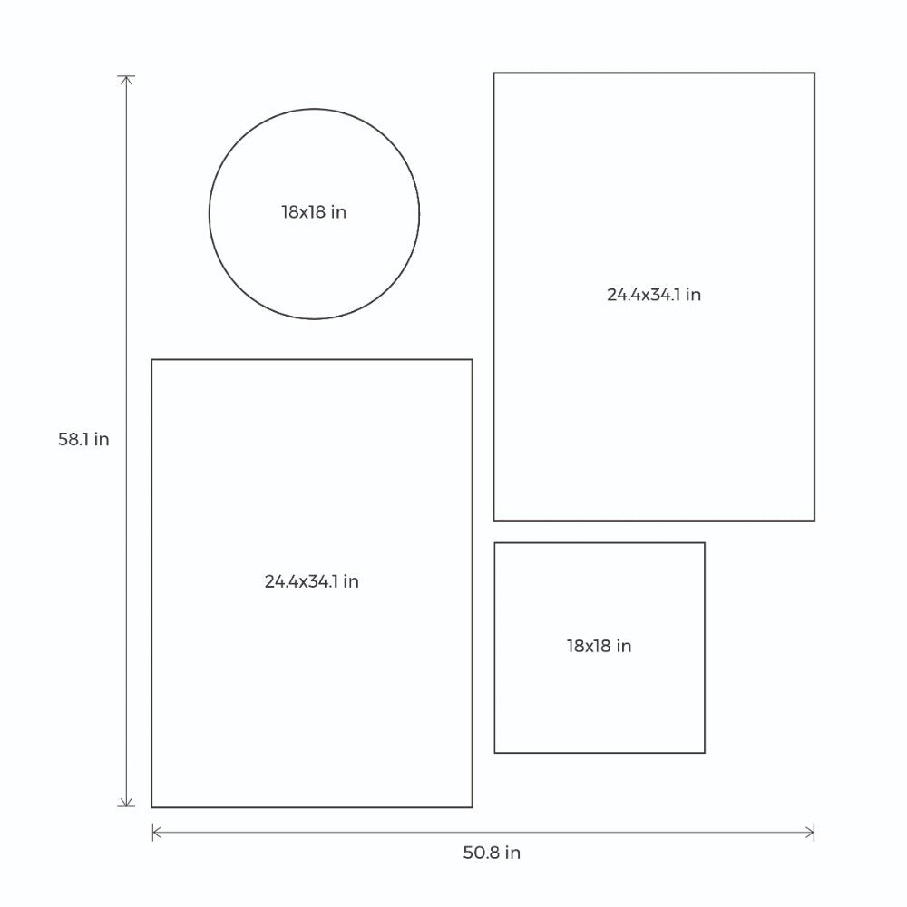 Minimalistic - Set of 4