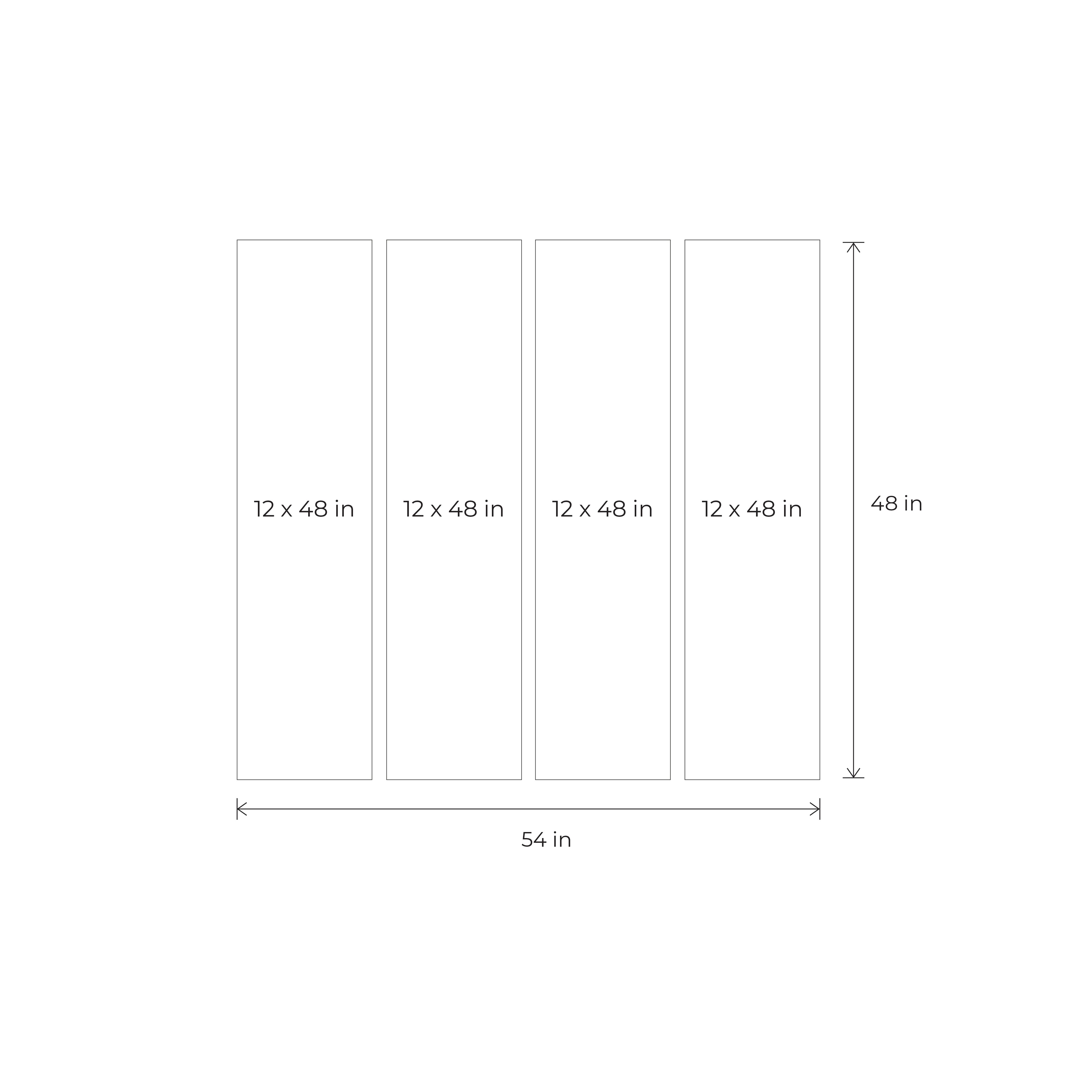 Wings of the Tropics - set of 4