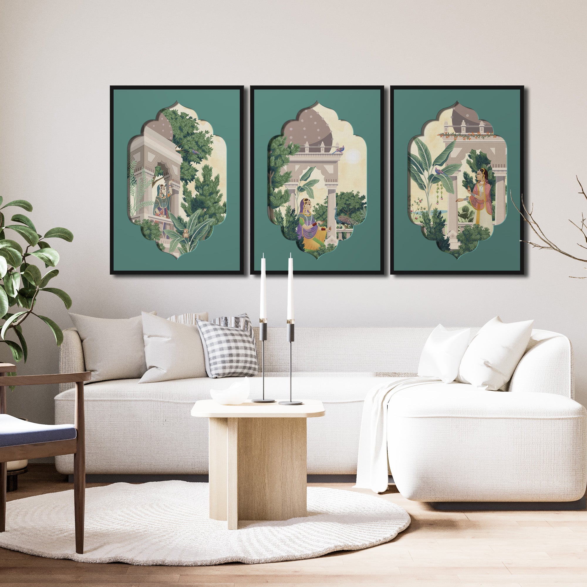 Ragini at the Garden - Set of 3