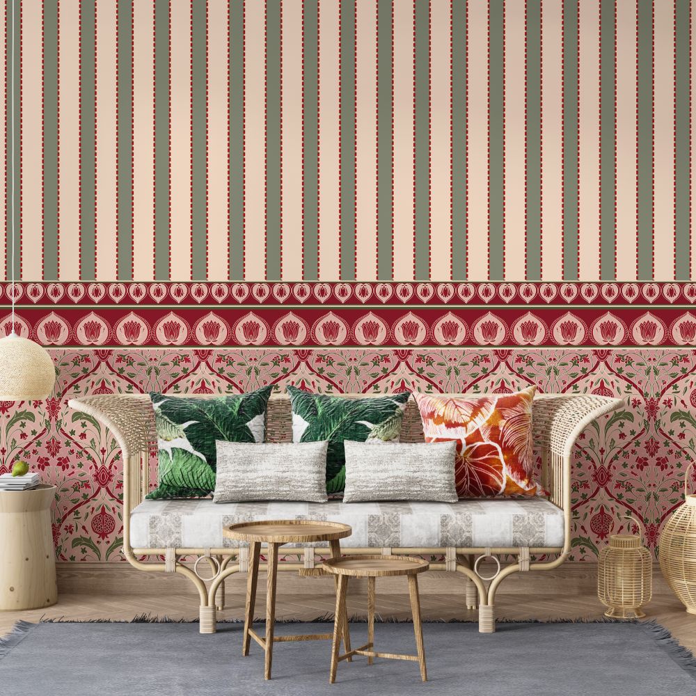 Pomegranate Farmland beautiful bedroom wallpaper