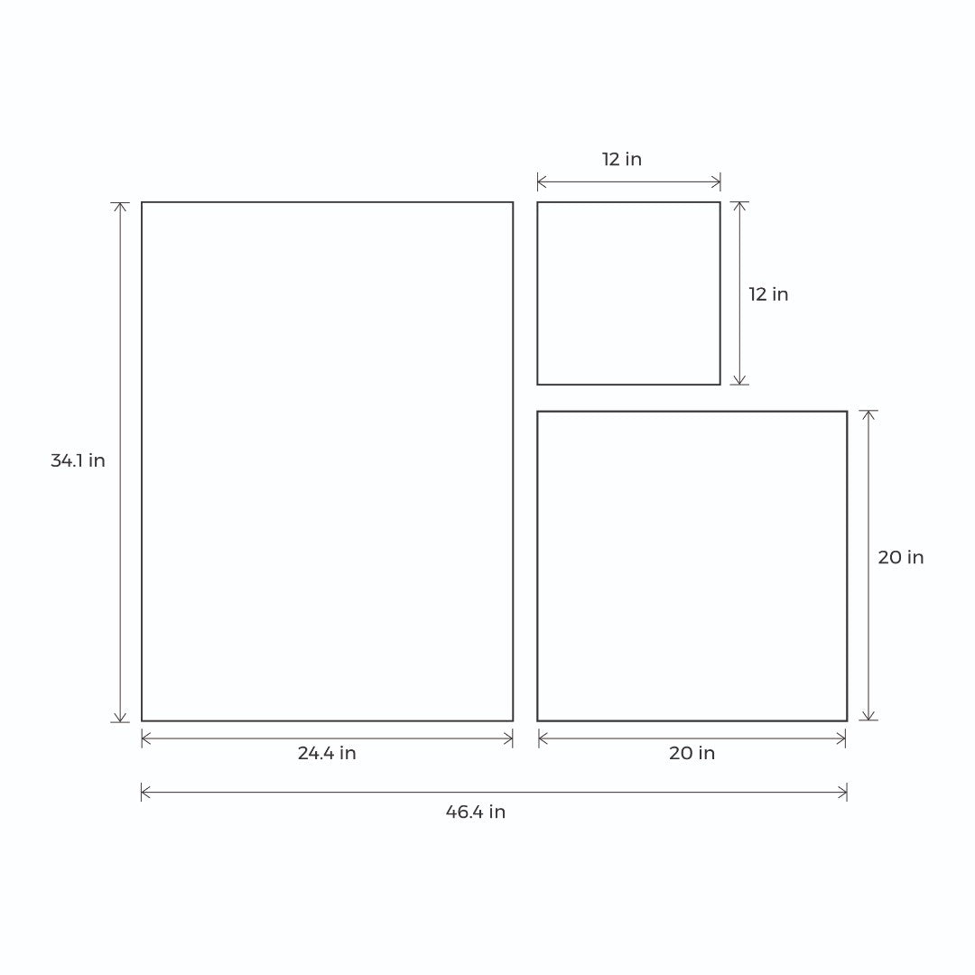 Colorful Bliss - Set of 3
