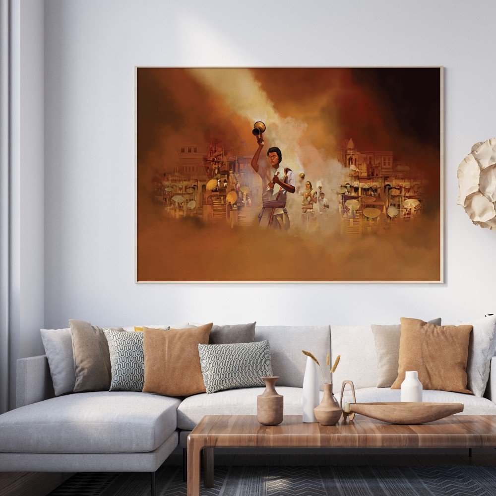 Pandits Performing Ganga Arti