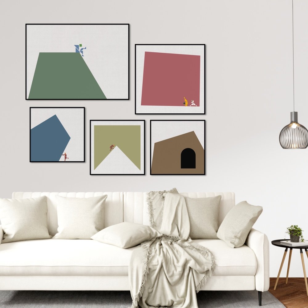 Around the World - Set of 5