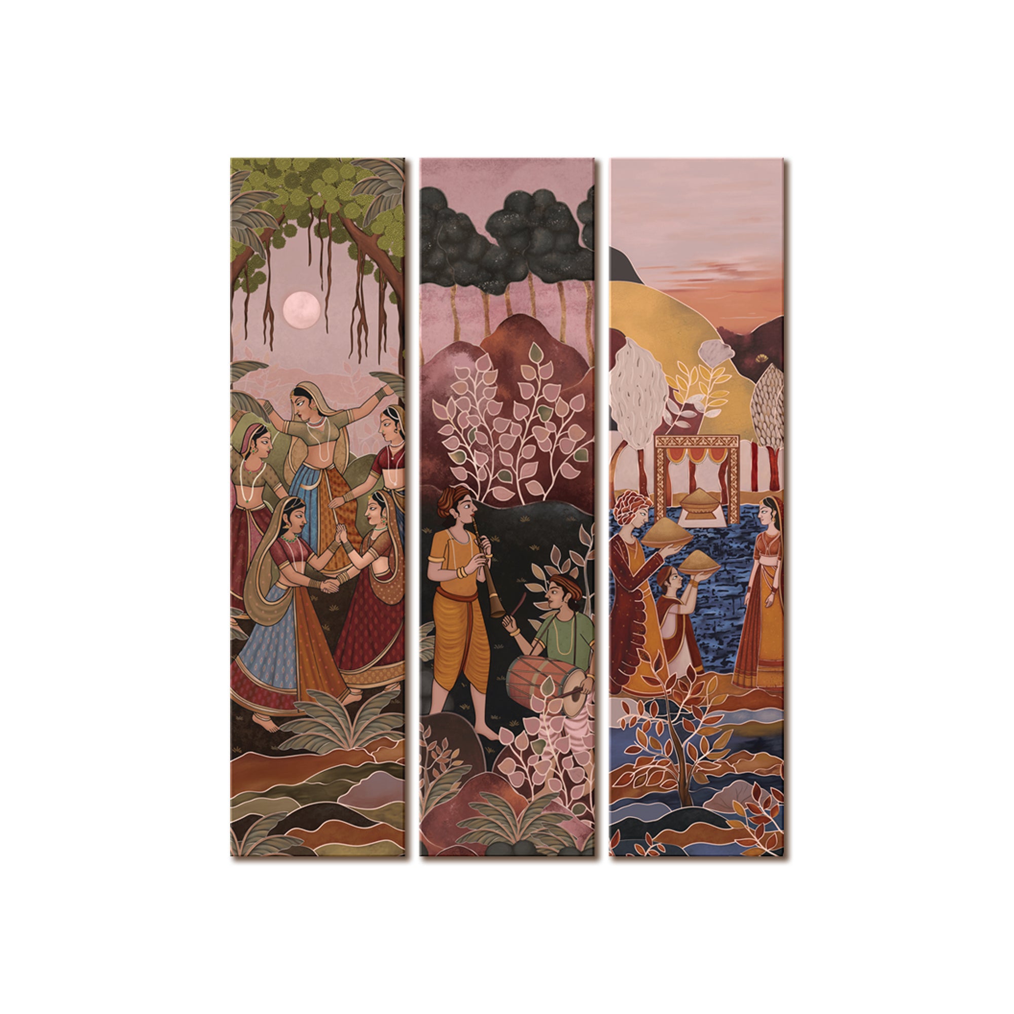 Moonlight Raas - Set of 3