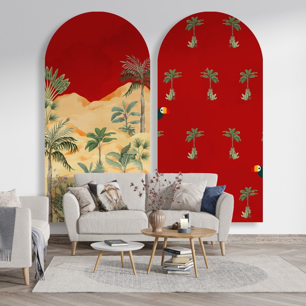 When the Sky is Red - Set of 2