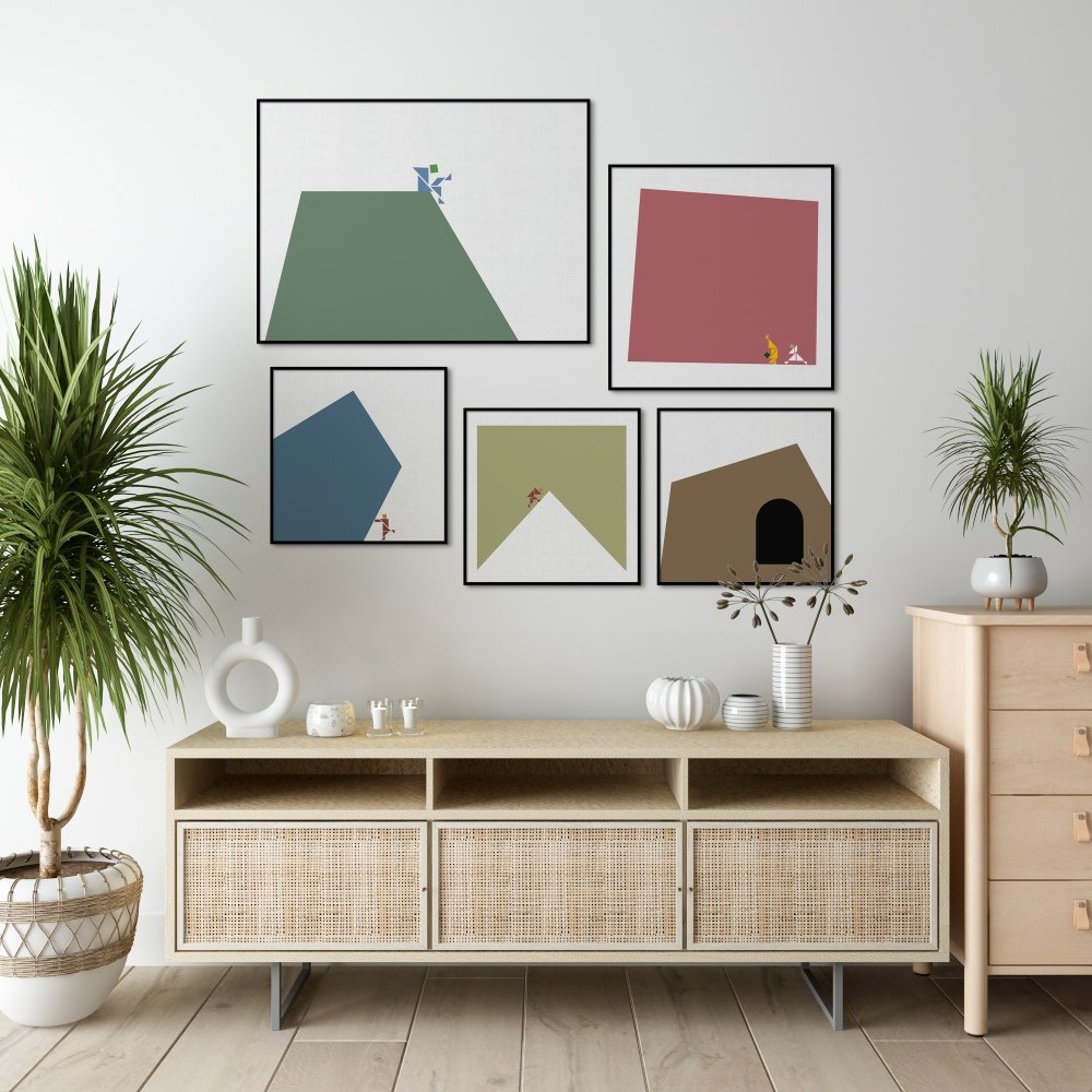 Around the World - Set of 5