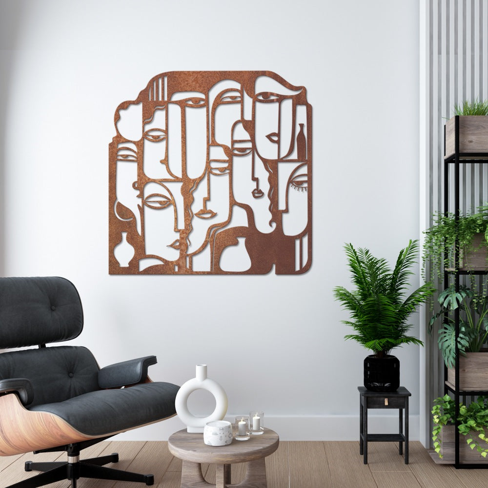 Amalgamation of faces 2 - In metal