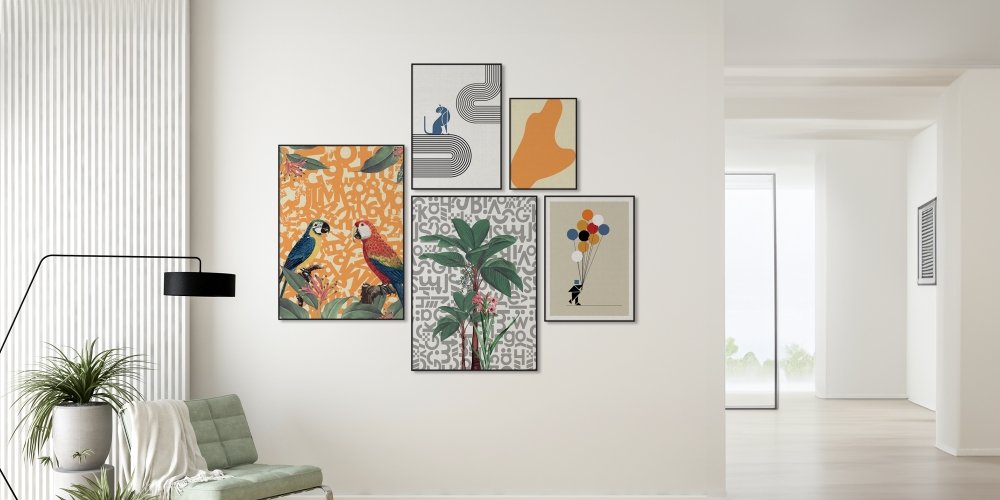 Fluid Rhythms - set of 5