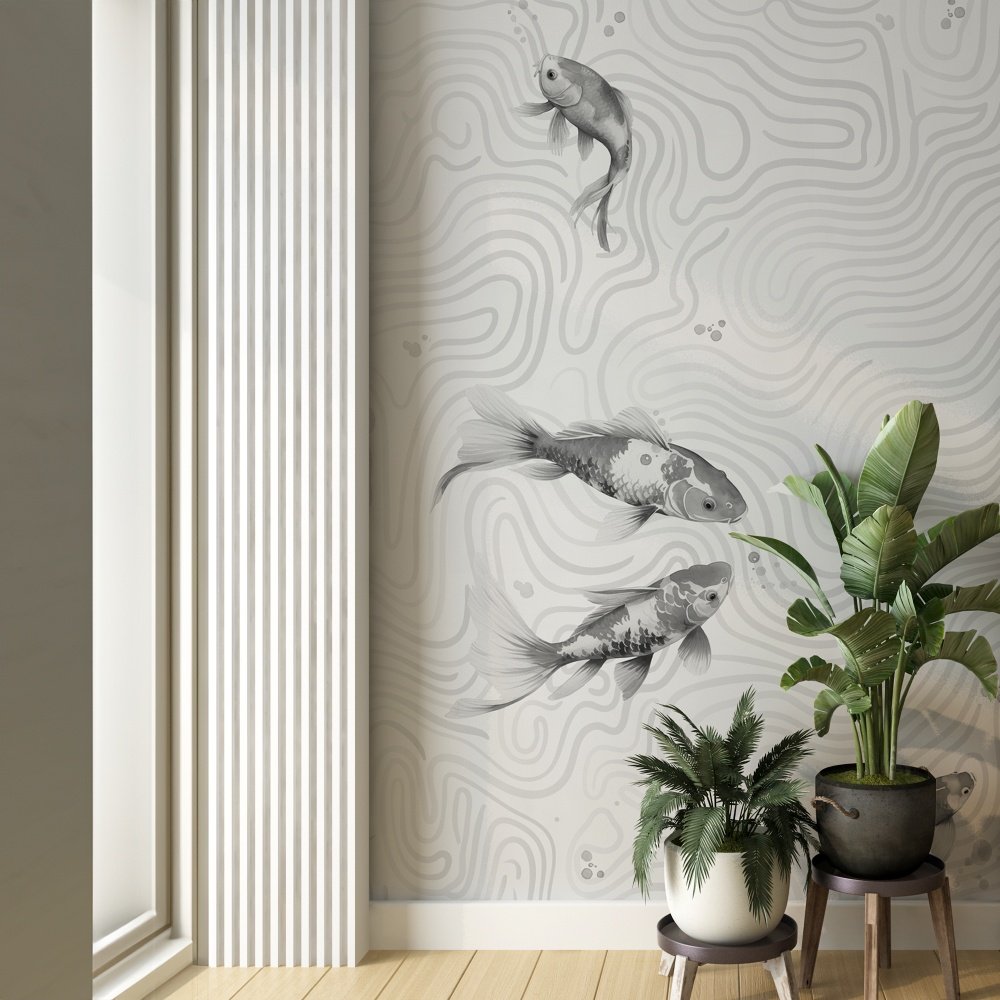 Entangled Lives- Kids Room Wallpaper