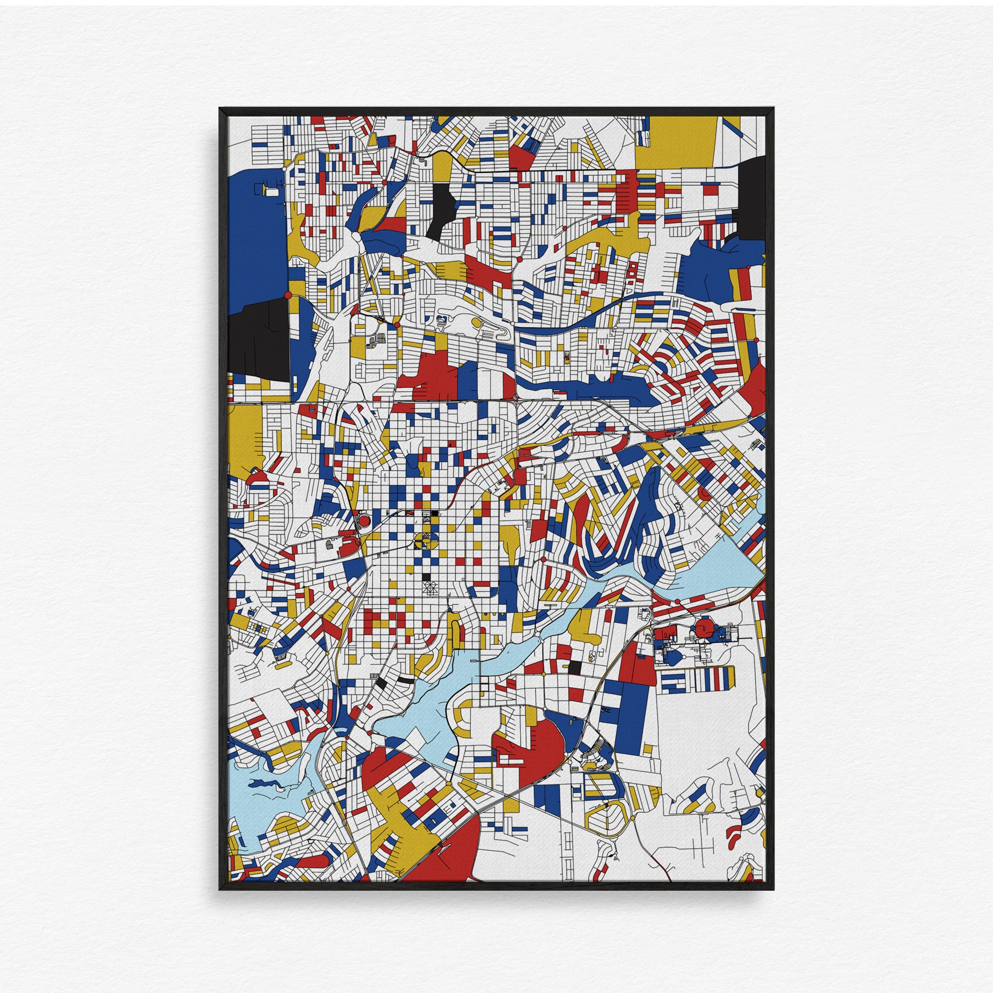 Mondrian Map