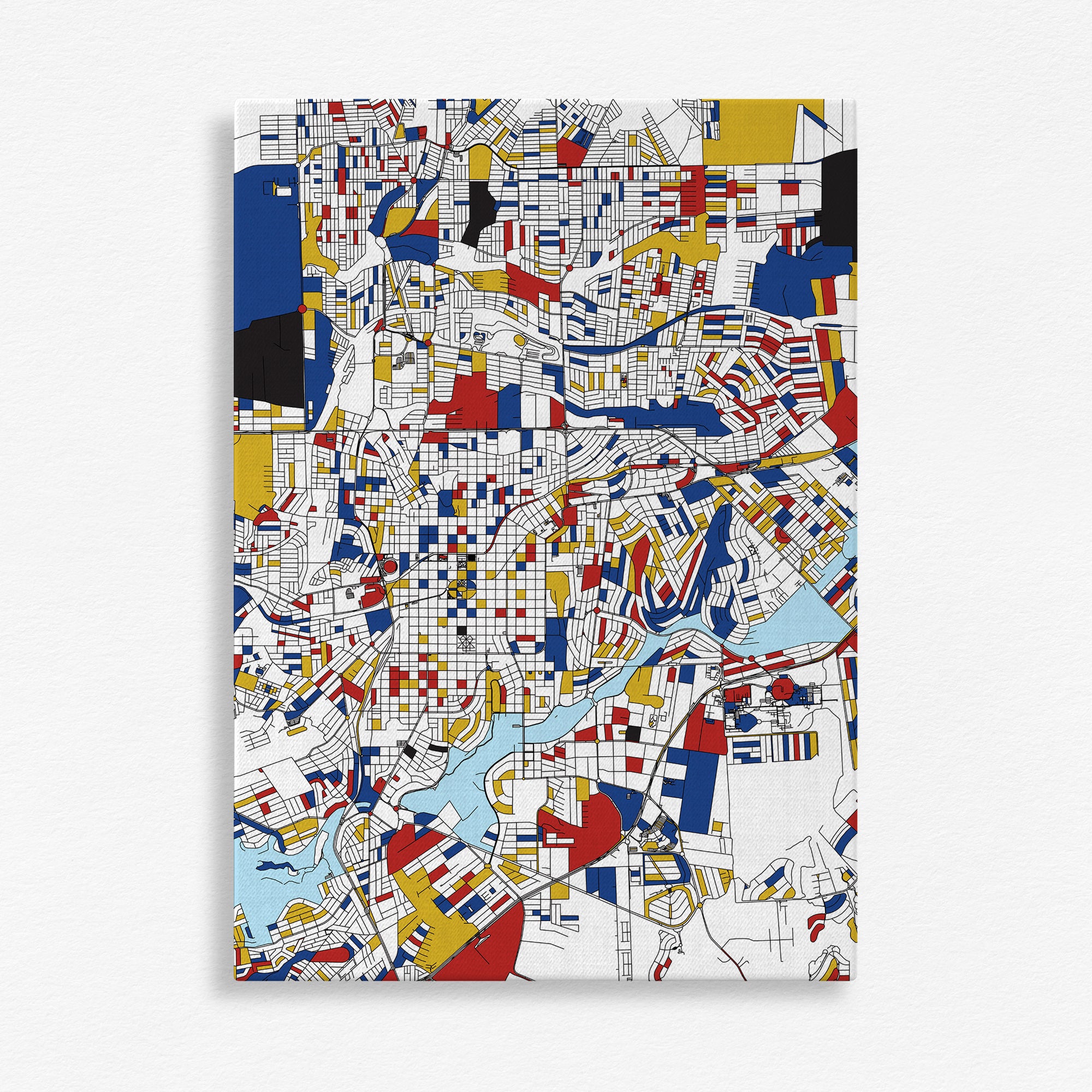 Mondrian Map