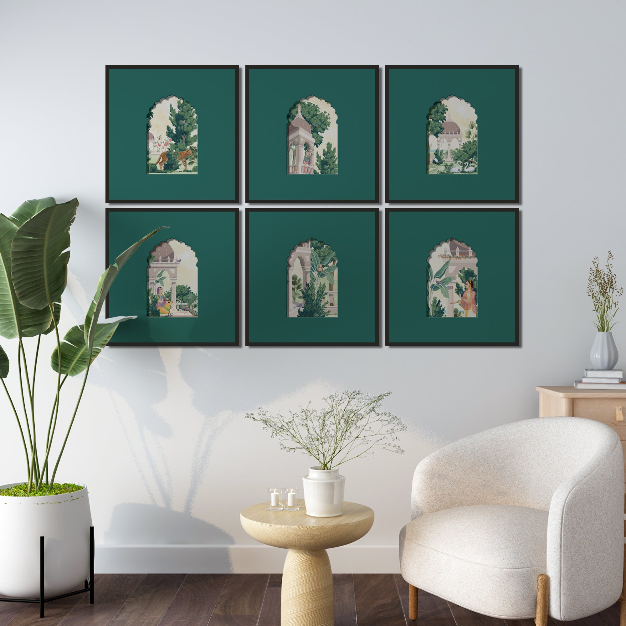 The Vintage Garden II - set of 6