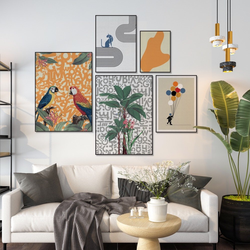 Fluid Rhythms - set of 5